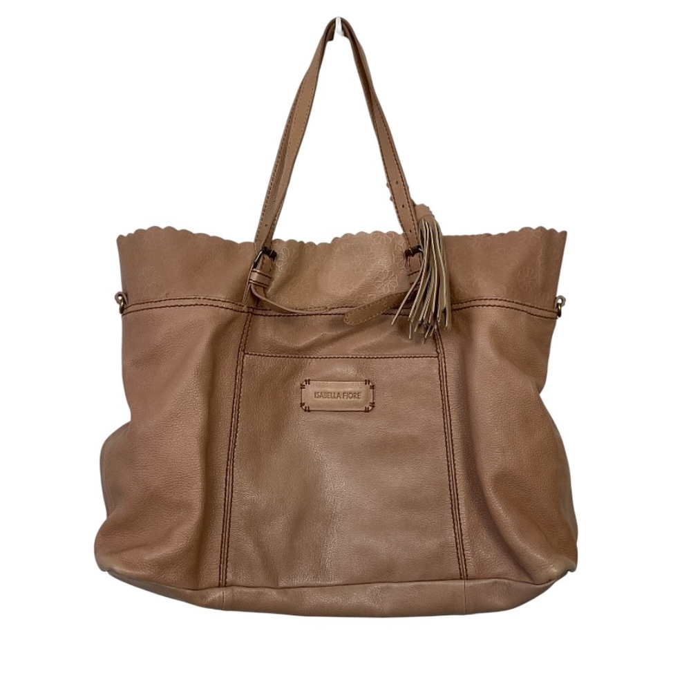 Isabella Fiore Spring Daisy Leather Tote‎